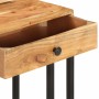 Mesa auxiliar forma de U madera maciza de acacia 45x30x61 cm de vidaXL, Mesas auxiliares - Ref: Foro24-289090, Precio: 82,63 ...