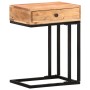Mesa auxiliar forma de U madera maciza de acacia 45x30x61 cm de vidaXL, Mesas auxiliares - Ref: Foro24-289090, Precio: 82,63 ...