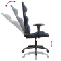Silla gaming cuero sintético negro y azul en Sillas gaming | Comprar online en Foru.es