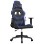 Silla gaming cuero sintético negro y azul en Sillas gaming | Comprar online en Foru.es