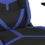 Silla gaming cuero sintético negro y azul en Sillas gaming | Comprar online en Foru.es
