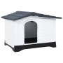Casa para perro gris 90,5x68x66 cm polipropileno en Casetas para perros | Comprar online en Foru.es