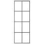 Black ESG aluminum and glass sliding door 76x205 cm by vidaXL, Doors for the home - Ref: Foro24-288064, Price: 189,20 €, Disc...