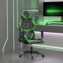 Silla gaming cuero sintético negro y verde en Sillas gaming | Comprar online en Foru.es