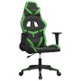 Silla gaming cuero sintético negro y verde en Sillas gaming | Comprar online en Foru.es
