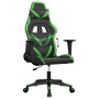 Silla gaming cuero sintético negro y verde en Sillas gaming | Comprar online en Foru.es