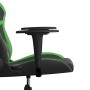 Silla gaming cuero sintético negro y verde en Sillas gaming | Comprar online en Foru.es