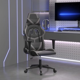 Silla gaming cuero sintético negro y gris en Sillas gaming | Comprar online en Foru.es