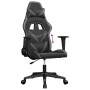 Silla gaming cuero sintético negro y gris en Sillas gaming | Comprar online en Foru.es