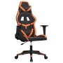 Silla gaming cuero sintético negro y naranja en Sillas gaming | Comprar online en Foru.es