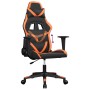Silla gaming cuero sintético negro y naranja en Sillas gaming | Comprar online en Foru.es