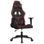 Silla gaming cuero sintético negro y rojo vino tinto en Sillas gaming | Comprar online en Foru.es