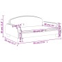 Sofá para niños de cuero sintético marrón 70x45x30 cm de vidaXL, Mobiliario para bebés y niños pequeños - Ref: Foro24-3196365...