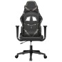 Silla gaming cuero sintético negro y camuflaje en Sillas gaming | Comprar online en Foru.es