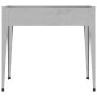Jardinera de acero galvanizado 100,5x40,5x90 cm en Macetas y jardineras | Comprar online en Foru.es