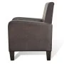 Sillón de cuero sintético marrón de vidaXL, Sillones - Ref: Foro24-241108, Precio: 178,46 €, Descuento: %