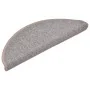 Alfombrillas de escalera 10 unidades marrón claro 65x24x4 cm de vidaXL, Alfombrillas para escalones - Ref: Foro24-149755, Pre...