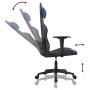 Silla gaming cuero sintético negro y azul en Sillas gaming | Comprar online en Foru.es