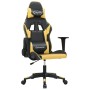 Silla gaming cuero sintético negro y dorado en Sillas gaming | Comprar online en Foru.es