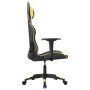 Silla gaming cuero sintético negro y dorado en Sillas gaming | Comprar online en Foru.es