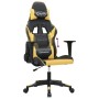 Silla gaming cuero sintético negro y dorado en Sillas gaming | Comprar online en Foru.es