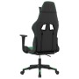 Silla gaming cuero sintético negro y verde en Sillas gaming | Comprar online en Foru.es