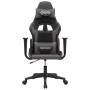 Silla gaming cuero sintético negro y gris en Sillas gaming | Comprar online en Foru.es