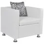 Weißer Kunstledersessel von vidaXL, Sessel - Ref: Foro24-242213, Preis: 184,57 €, Rabatt: %