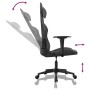 Silla gaming cuero sintético negro y gris en Sillas gaming | Comprar online en Foru.es
