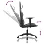 Silla gaming cuero sintético negro y blanco en Sillas gaming | Comprar online en Foru.es