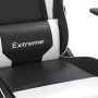 Silla gaming cuero sintético negro y blanco en Sillas gaming | Comprar online en Foru.es