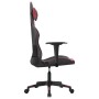 Silla gaming cuero sintético negro y rojo vino tinto en Sillas gaming | Comprar online en Foru.es