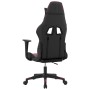 Silla gaming cuero sintético negro y rojo vino tinto en Sillas gaming | Comprar online en Foru.es