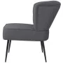 Sillón de cóctel tela gris oscuro de vidaXL, Sillones - Ref: Foro24-244096, Precio: 144,76 €, Descuento: %