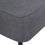 Sillón de cóctel tela gris oscuro de vidaXL, Sillones - Ref: Foro24-244096, Precio: 144,76 €, Descuento: %