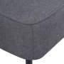 Sillón de cóctel tela gris oscuro de vidaXL, Sillones - Ref: Foro24-244096, Precio: 146,63 €, Descuento: %