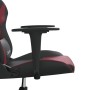 Silla gaming cuero sintético negro y rojo vino tinto en Sillas gaming | Comprar online en Foru.es