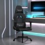 Silla gaming cuero sintético negro en Sillas gaming | Comprar online en Foru.es
