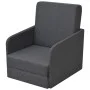 Dark gray fabric convertible armchair by vidaXL, Armchairs - Ref: Foro24-243649, Price: 252,15 €, Discount: %