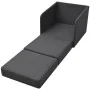 Dark gray fabric convertible armchair by vidaXL, Armchairs - Ref: Foro24-243649, Price: 252,15 €, Discount: %