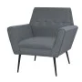 Sillón de acero y tela gris claro de vidaXL, Sillones - Ref: Foro24-245519, Precio: 165,13 €, Descuento: %