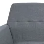 Sillón de acero y tela gris claro de vidaXL, Sillones - Ref: Foro24-245519, Precio: 165,13 €, Descuento: %