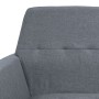 Sillón de acero y tela gris claro de vidaXL, Sillones - Ref: Foro24-245519, Precio: 167,86 €, Descuento: %