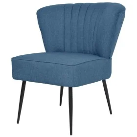 Blue fabric cocktail armchair by vidaXL, Armchairs - Ref: Foro24-244098, Price: 157,87 €, Discount: %