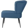 Sillón de cóctel tela azul de vidaXL, Sillones - Ref: Foro24-244098, Precio: 157,87 €, Descuento: %