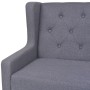 Sillón de tela gris de vidaXL, Sillones - Ref: Foro24-245452, Precio: 214,39 €, Descuento: %