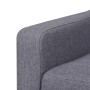 Sillón de tela gris de vidaXL, Sillones - Ref: Foro24-245452, Precio: 214,39 €, Descuento: %