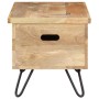 Baúl madera maciza de mango 90x40x45 cm de vidaXL, Baúles de almacenamiento - Ref: Foro24-289635, Precio: 181,02 €, Descuento: %