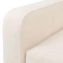 Sillón de tela color blanco crema de vidaXL, Sillones - Ref: Foro24-245449, Precio: 229,22 €, Descuento: %