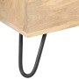 Baúl madera maciza de mango 90x40x45 cm de vidaXL, Baúles de almacenamiento - Ref: Foro24-289635, Precio: 181,02 €, Descuento: %
